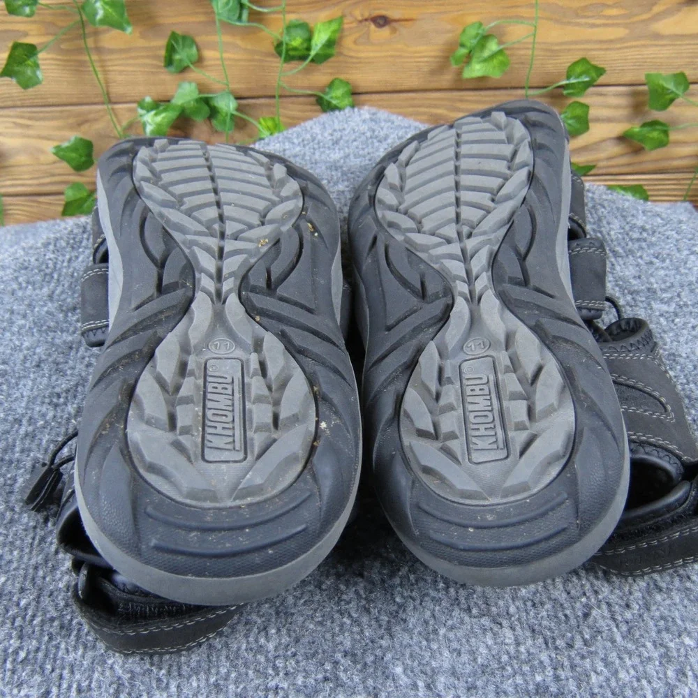 Khombu Travis Black Closed-Toe Sport Sandals Men's 11 Durable Outdoor‎